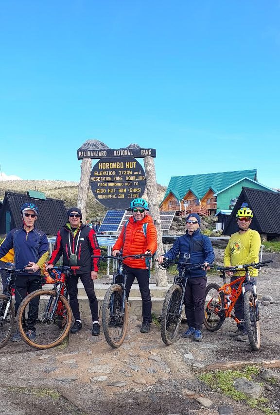 Kilimanjaro on bike